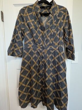 Maeve Anthropolgie Corduroy Shirt Dress